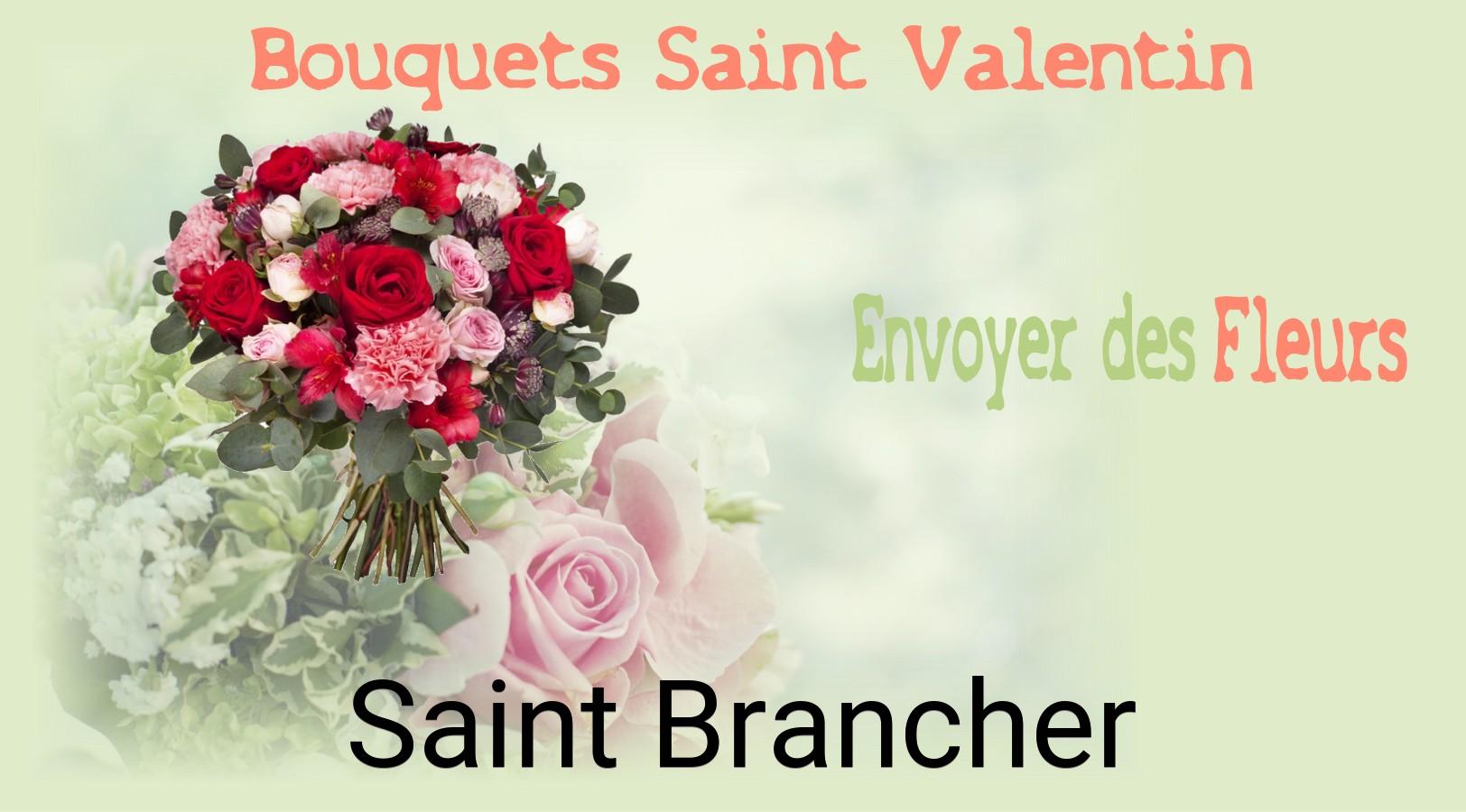 Roses de Saint-Valentin livrées à Saint-Brancher